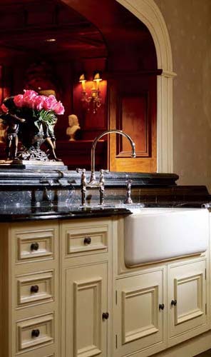 Rohl U4719L-2 Double Handle Bridge Kitchen Faucet from the Perrin & Rowe Series