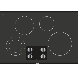 Bosch NEM5066UC - 500 Series 30 Inch Electric Cooktop with Dual Element -  Black