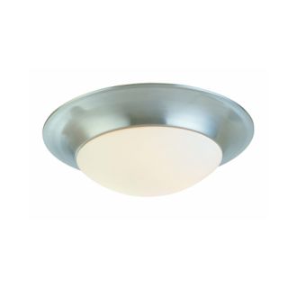 Nickel Sonneman 3753.35 3-Light Bowl Flush Mount Light Fixture