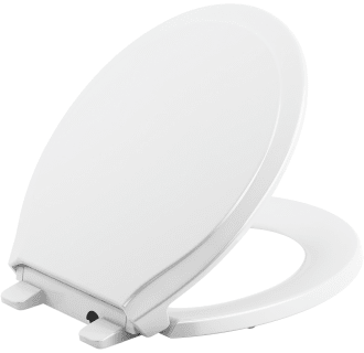 Kohler K-78059-0 White Rutledge Round Closed-Front Toilet Seat with Soft  Close and Night Light - Faucet.com