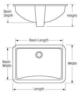 Undermount Bathroom Sinks