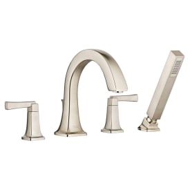 American Standard T184901.002 Times Square Roman Tub Faucet with Personal Shower for Flash Rough-In Valves Polished Chrome 