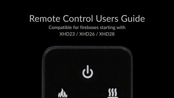 Dimplex Multi-Fire XHD Remote Control Users Guide